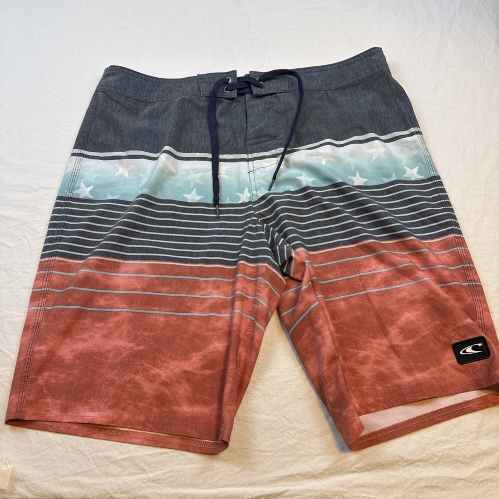 O'Neil SHORTS Hybrid Men's 36 Board Surf Swim Hip Poch Stretch